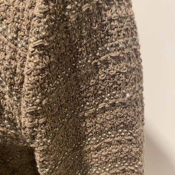 Massimo Dutti Olive Green boucle cardigan-style blazer - Picture 2 of 2